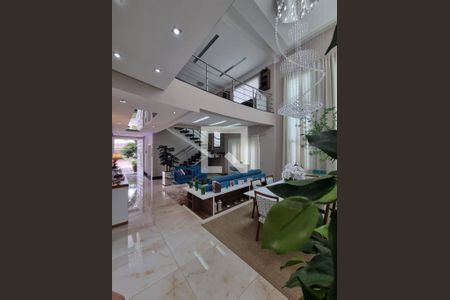 Sala de casa de condomínio para alugar com 4 quartos, 400m² em Jardim Green Park Residence, Hortolândia