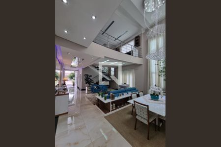 Sala de casa de condomínio para alugar com 4 quartos, 400m² em Jardim Green Park Residence, Hortolândia