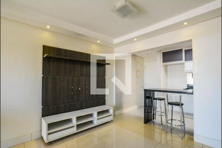 Sala de apartamento à venda com 3 quartos, 70m² em Vila Valparaíso, Santo André