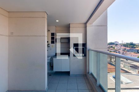 Varanda da Sala de apartamento à venda com 2 quartos, 59m² em Vila Prudente, São Paulo