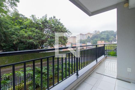 Varanda da Sala de apartamento para alugar com 2 quartos, 58m² em Jardim Recanto Suave, Cotia