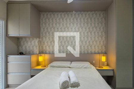 Suite de apartamento para alugar com 2 quartos, 77m² em Aviação, Praia Grande