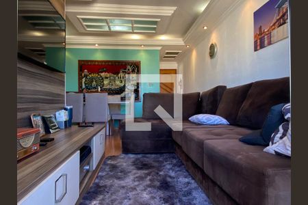 Sala de apartamento à venda com 3 quartos, 65m² em Continental, Osasco