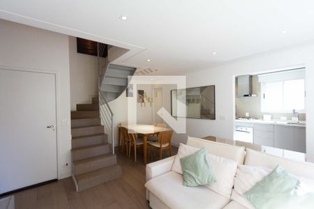 Sala de apartamento à venda com 2 quartos, 76m² em Itaim Bibi, São Paulo