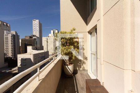 Varanda de apartamento à venda com 2 quartos, 76m² em Itaim Bibi, São Paulo
