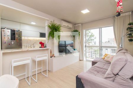 Sala de apartamento à venda com 3 quartos, 73m² em Cavalhada, Porto Alegre