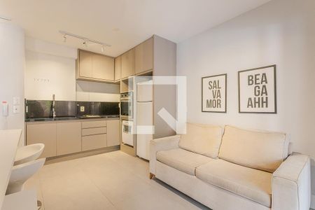 Sala de apartamento para alugar com 1 quarto, 72m² em Jardim Paulista, São Paulo