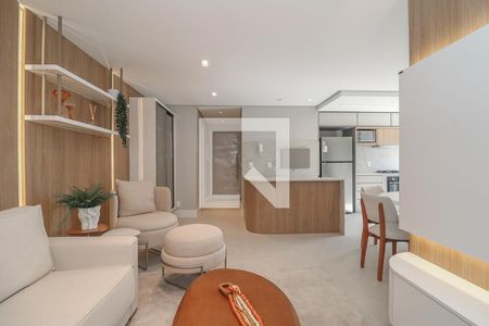 Sala de apartamento à venda com 3 quartos, 109m² em Petrópolis, Porto Alegre
