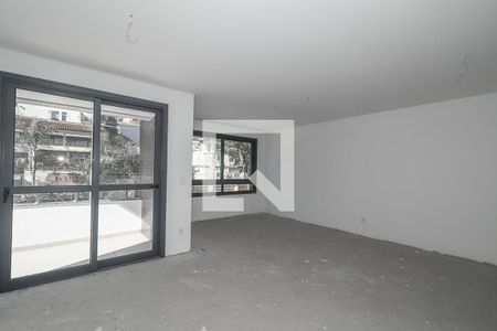 Sala de apartamento à venda com 3 quartos, 140m² em Petrópolis, Porto Alegre