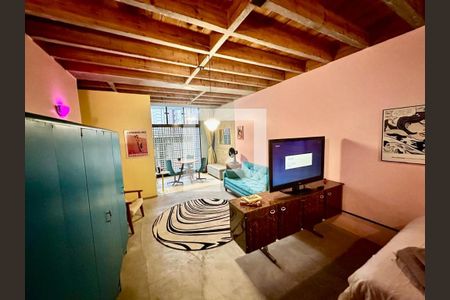 Sala / Quarto de apartamento para alugar com 1 quarto, 52m² em Centro Histórico de São Paulo, São Paulo