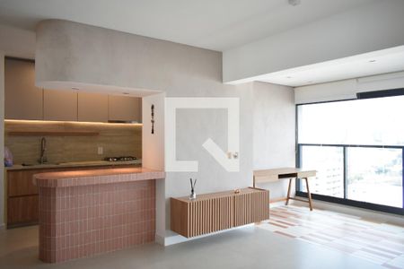 Sala de apartamento para alugar com 1 quarto, 79m² em Vila Clementino, São Paulo