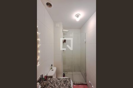 Banheiro de kitnet/studio para alugar com 1 quarto, 27m² em Ipiranga, São Paulo