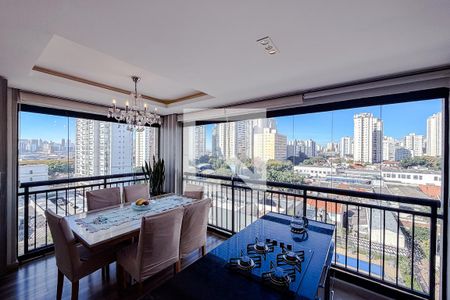 Varanda/Cozinha de apartamento à venda com 3 quartos, 98m² em Ipiranga, São Paulo