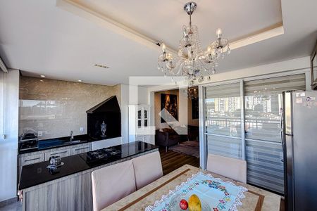 Varanda/Cozinha de apartamento à venda com 3 quartos, 98m² em Ipiranga, São Paulo