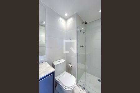 Banheiro de apartamento para alugar com 1 quarto, 21m² em Pompeia, São Paulo