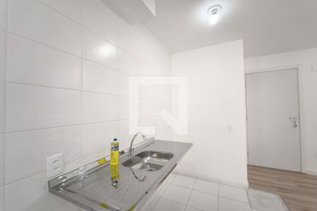 Cozinha de apartamento à venda com 2 quartos, 45m² em Vila Palacios, Campinas