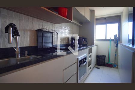 Cozinha  de apartamento para alugar com 1 quarto, 46m² em Passo D’areia, Porto Alegre