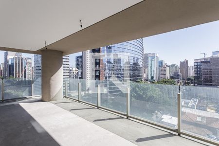 Varanda da Sala de apartamento à venda com 4 quartos, 335m² em Itaim Bibi, São Paulo