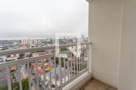Varanda  de apartamento à venda com 2 quartos, 50m² em Vila Maria Leonor, Diadema