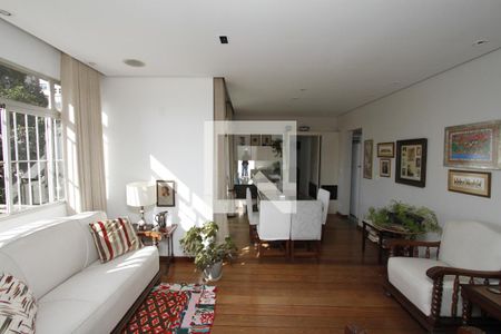 Sala de apartamento à venda com 3 quartos, 107m² em Coracao de Jesus, Belo Horizonte