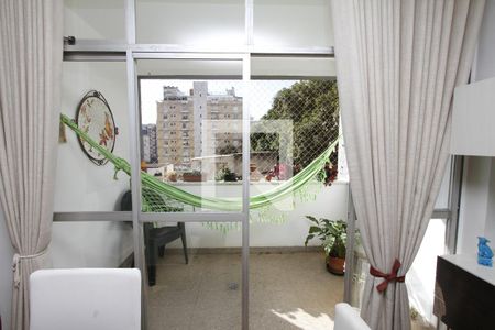 Varanda da Sala de apartamento à venda com 3 quartos, 107m² em Coracao de Jesus, Belo Horizonte