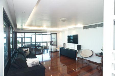 Sala de apartamento à venda com 4 quartos, 330m² em Barra da Tijuca, Rio de Janeiro