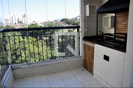 Detalhe - Varanda da Sala e Sala de Jantar de apartamento para alugar com 3 quartos, 82m² em Vila Cruz das Almas, São Paulo