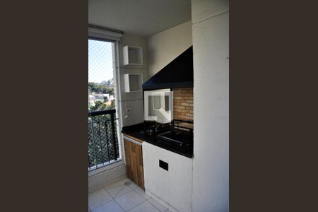 Detalhe - Varanda da Sala e Sala de Jantar de apartamento para alugar com 3 quartos, 82m² em Vila Cruz das Almas, São Paulo