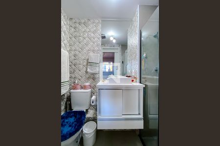 Banheiro de kitnet/studio à venda com 1 quarto, 30m² em Bom Retiro, São Paulo