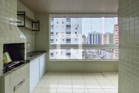 Sacada  de apartamento para alugar com 2 quartos, 81m² em Aviação, Praia Grande