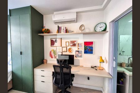 Sala/Cozinha de kitnet/studio para alugar com 1 quarto, 24m² em Vila Buarque, São Paulo