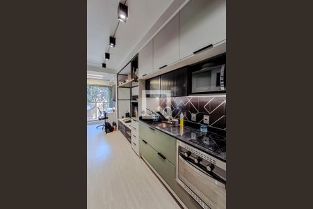 Cozinha de kitnet/studio à venda com 1 quarto, 27m² em Vila Mariana, São Paulo