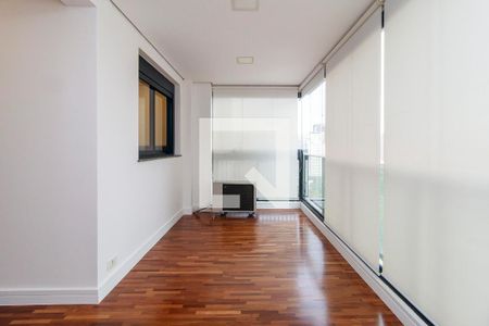 Sala - Varanda de apartamento à venda com 1 quarto, 49m² em Jardim Santo Amaro, São Paulo