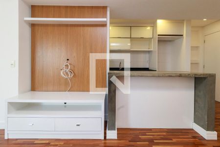 Sala de apartamento à venda com 1 quarto, 49m² em Jardim Santo Amaro, São Paulo