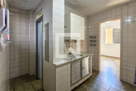 Cozinha de kitnet/studio para alugar com 0 quarto, 28m² em Boqueirão, Praia Grande