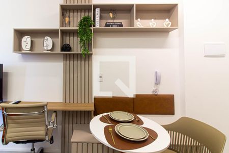 Cozinha de kitnet/studio para alugar com 1 quarto, 27m² em Vila Anglo Brasileira, São Paulo