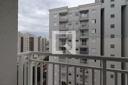 Sacada da Sala de apartamento à venda com 1 quarto, 38m² em Santa Terezinha, Santo André