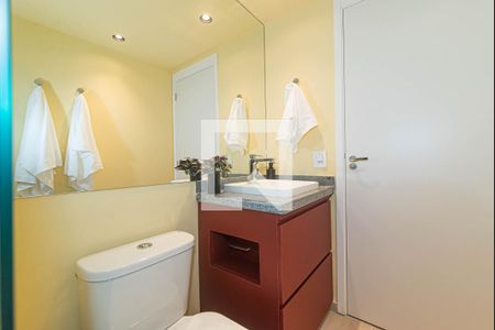 Banheiro de apartamento à venda com 1 quarto, 34m² em Vila Congonhas, São Paulo