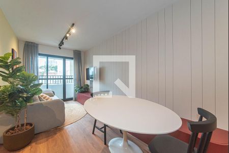 Sala de apartamento à venda com 1 quarto, 34m² em Vila Congonhas, São Paulo
