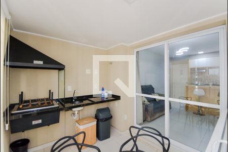 Varanda da Sala de kitnet/studio para alugar com 1 quarto, 39m² em Jardim Flor da Montanha, Guarulhos