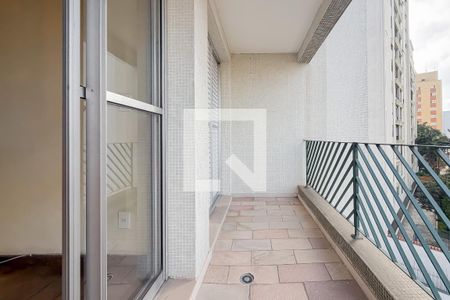 Varanda da Sala de apartamento à venda com 4 quartos, 157m² em Aclimação, São Paulo