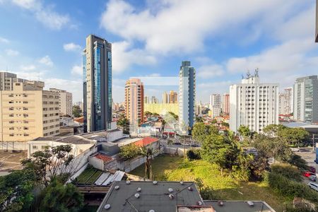 Varanda da Sala de apartamento à venda com 4 quartos, 157m² em Aclimação, São Paulo