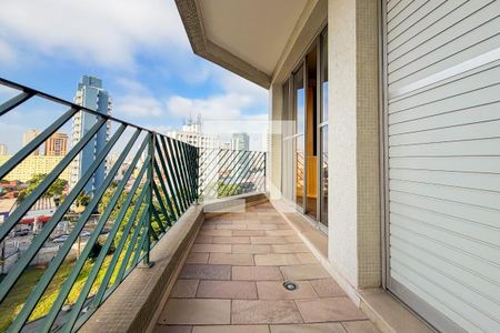 Varanda da Sala de apartamento à venda com 4 quartos, 157m² em Aclimação, São Paulo