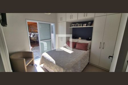 Quarto de casa de condomínio à venda com 3 quartos, 200m² em Residencial Santa Maria, Valinhos