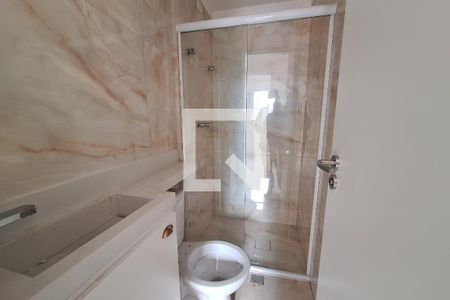 Banheiro de apartamento para alugar com 2 quartos, 60m² em Campestre, Santo André