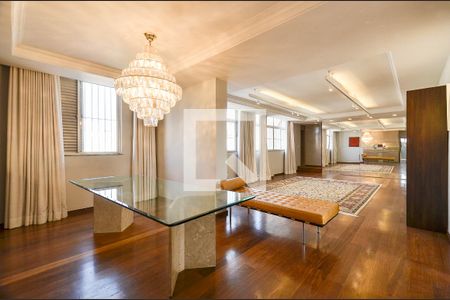 Sala de Jantar de apartamento à venda com 5 quartos, 400m² em Lourdes, Belo Horizonte