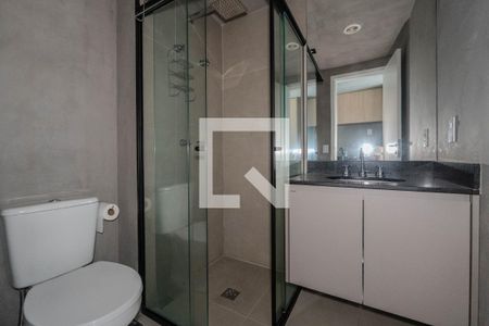 Cozinha de kitnet/studio para alugar com 1 quarto, 25m² em Consolação, São Paulo