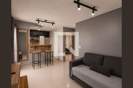 Sala / Cozinha de apartamento à venda com 2 quartos, 40m² em São José, Canoas