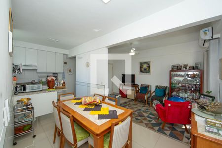 SALA de apartamento à venda com 3 quartos, 80m² em Estoril, Belo Horizonte