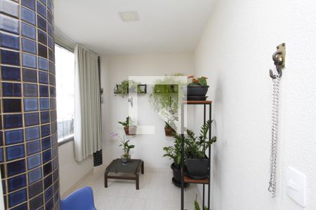 Varanda da Sala de apartamento à venda com 3 quartos, 96m² em Barroca, Belo Horizonte